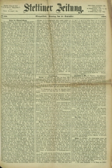 Stettiner Zeitung. 1866, № 430 (16 September) - Morgenblatt