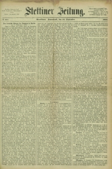 Stettiner Zeitung. 1866, № 441 (22 September) - Abendblatt