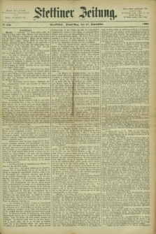 Stettiner Zeitung. 1866, № 449 (27 September) - Abendblatt