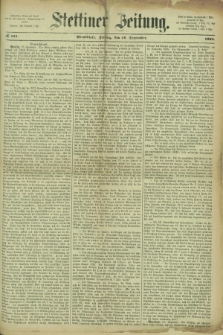 Stettiner Zeitung. 1866, № 451 (28 September) - Abendblatt
