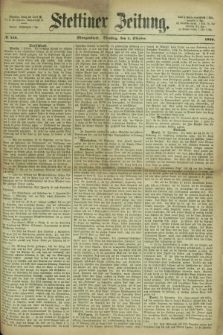 Stettiner Zeitung. 1866, № 456 (2 Oktober) - Morgenblatt
