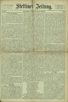 Stettiner Zeitung. 1866, № 470 (10 Oktober) - Morgenblatt