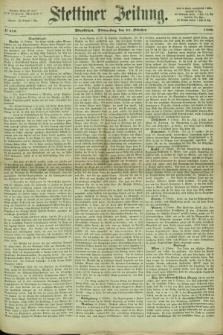 Stettiner Zeitung. 1866, № 473 (11 Oktober) - Abendblatt