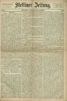 Stettiner Zeitung. 1866, № 484 (18 Oktober) - Morgenblatt