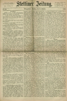 Stettiner Zeitung. 1866, № 492 (23 Oktober) - Morgenblatt