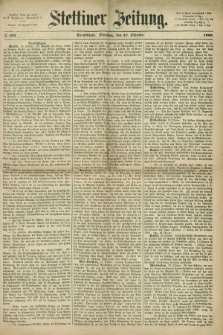 Stettiner Zeitung. 1866, № 493 (23 Oktober) - Abendblatt