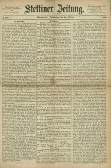 Stettiner Zeitung. 1866, № 496 (25 Oktober) - Morgenblatt