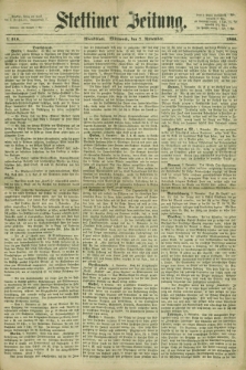 Stettiner Zeitung. 1866, № 519 (7 November) - Abendblatt