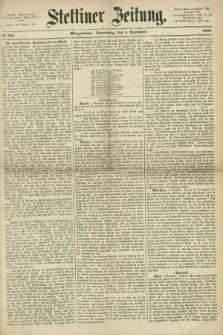 Stettiner Zeitung. 1866, № 520 (8 November) - Morgenblatt
