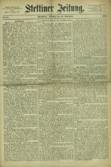 Stettiner Zeitung. 1866, № 541 (20 November) - Abendblatt