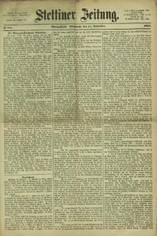Stettiner Zeitung. 1866, № 542 (21 November) - Morgenblatt