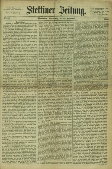 Stettiner Zeitung. 1866, № 545 (22 November) - Abendblatt