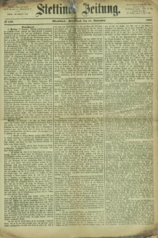 Stettiner Zeitung. 1866, № 549 (24 November) - Abendblatt