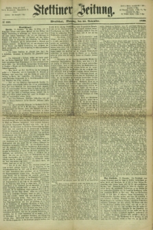 Stettiner Zeitung. 1866, № 551 (26 November) - Abendblatt