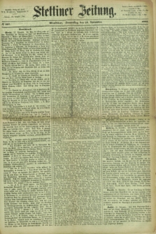 Stettiner Zeitung. 1866, № 557 (29 November) - Abendblatt