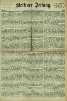 Stettiner Zeitung. 1866, № 559 (30 November) - Abendblatt