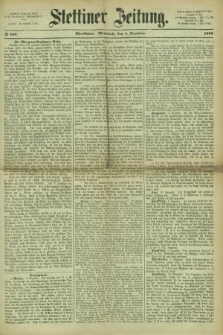 Stettiner Zeitung. 1866, № 566 (5 Dezember) - Abendblatt