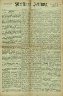 Stettiner Zeitung. 1866, № 567 (5 Dezember) - Abendblatt