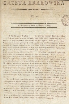 Gazeta Krakowska. 1803, nr 101