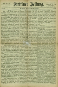 Stettiner Zeitung. 1866, № 573 (8 Dezember) - Abendblatt