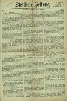 Stettiner Zeitung. 1867, № 20 (12 Januar) - Abendblatt