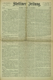 Stettiner Zeitung. 1867, № 26 (16 Januar) - Abendblatt
