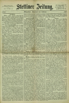 Stettiner Zeitung. 1867, № 55 (2 Februar) - Morgenblatt