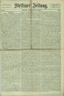 Stettiner Zeitung. 1867, № 160 (4 April) - Abendblatt