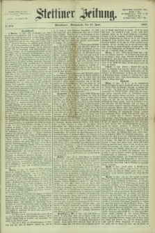 Stettiner Zeitung. 1867, № 274 (15 Juni) - Abendblatt
