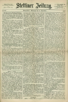 Stettiner Zeitung. 1867, № 423 (11 September) - Morgenblatt