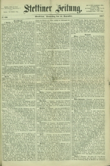 Stettiner Zeitung. 1867, № 426 (12 September) - Abendblatt