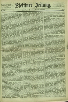 Stettiner Zeitung. 1867, № 450 (26 September) - Abendblatt