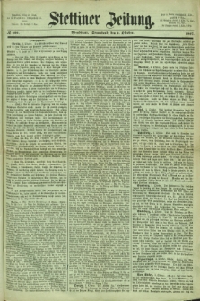 Stettiner Zeitung. 1867, № 466 (5 Oktober) - Abendblatt