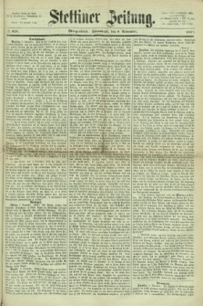 Stettiner Zeitung. 1867, № 525 (9 November) - Morgenblatt