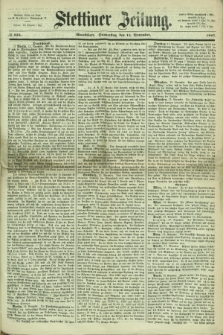 Stettiner Zeitung. 1867, № 534 (14 Dezember) - Abendblatt