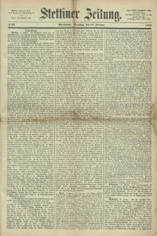 Stettiner Zeitung. 1868, № 82 (18 Februar) - Abendblatt