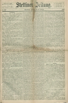 Stettiner Zeitung. 1868, № 100 (28 Februar) - Abendblatt