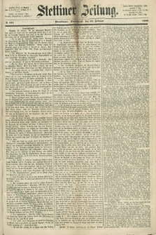 Stettiner Zeitung. 1868, № 102 (29 Februar) - Abendblatt