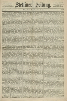 Stettiner Zeitung. 1868, № 295 (27 Juni) - Morgenblatt