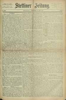 Stettiner Zeitung. 1868, № 339 (23 Juli) - Morgenblatt