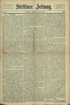 Stettiner Zeitung. 1868, № 340 (23 Juli) - Abendblatt