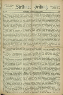 Stettiner Zeitung. 1868, № 385 (19 August) - Morgenblatt