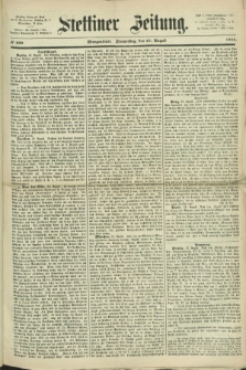 Stettiner Zeitung. 1868, № 399 (27 August) - Morgenblatt