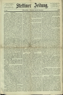 Stettiner Zeitung. 1868, № 445 (23 September) - Morgenblatt