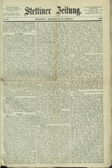 Stettiner Zeitung. 1868, № 451 (26 September) - Morgenblatt