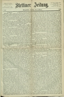 Stettiner Zeitung. 1868, № 467 (6 Oktober) - Morgenblatt