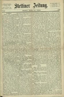 Stettiner Zeitung. 1868, № 468 (6 Oktober) - Abendblatt