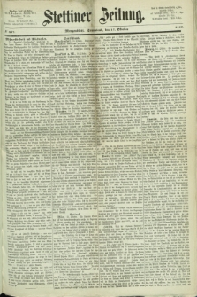 Stettiner Zeitung. 1868, № 487 (17 Oktober) - Morgenblatt