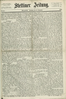 Stettiner Zeitung. 1868, № 597 (20 Dezember) - Morgenblatt + dod.