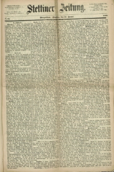 Stettiner Zeitung. 1869, № 41 (26 Januar) - Morgenblatt